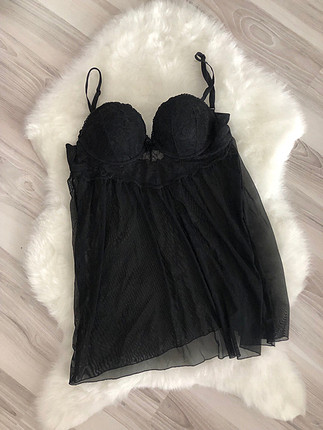 H&M sütyen tül gecelik