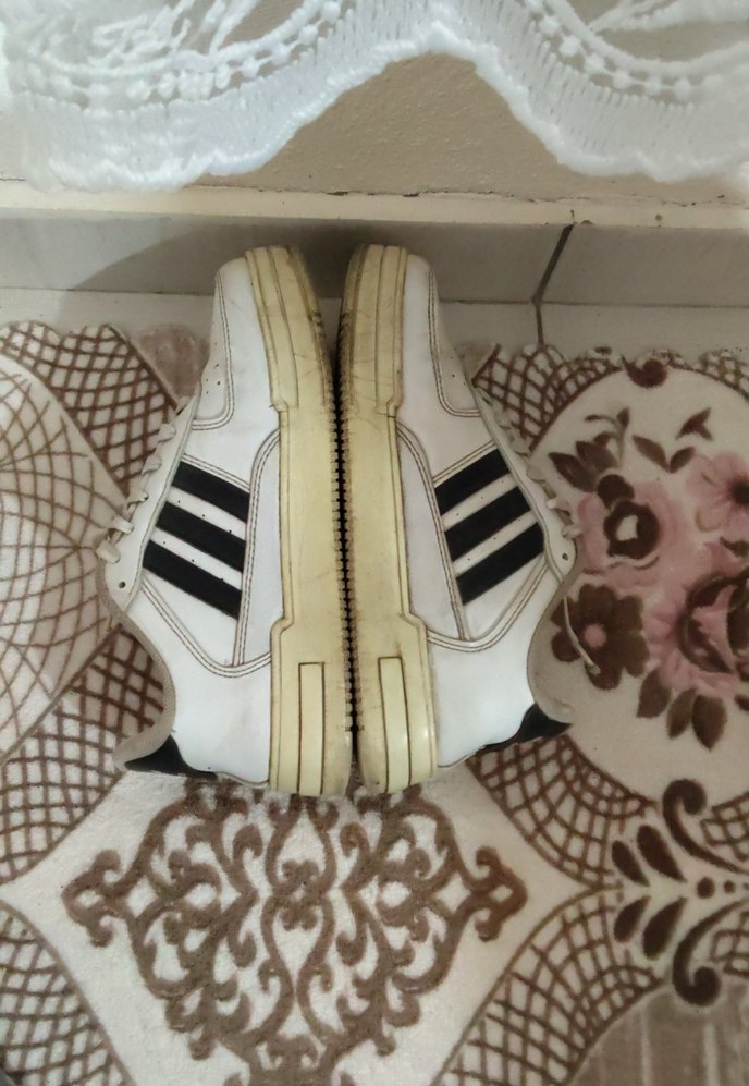 Beyaz Bağcıklı Spor Kadın Sneakers - Görsel 2