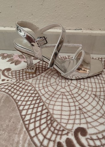 Topuklu Kadın Abiye Ayakkabı - Görsel 2