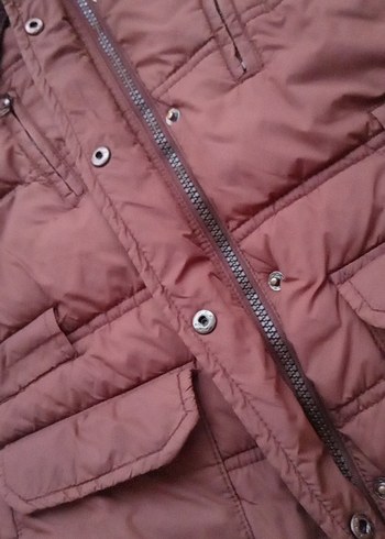 Zara Kız Çocuk Kahverengi Mont