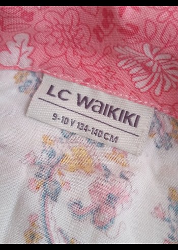 Desenli Düğmeli Kız Çocuk Gömlek - Görsel 3