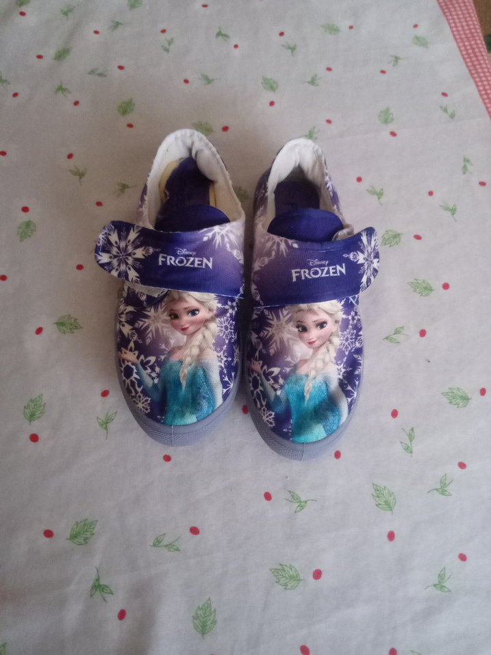 Kız Çocuk Frozen Ev Ayakkabısı - Görsel 2