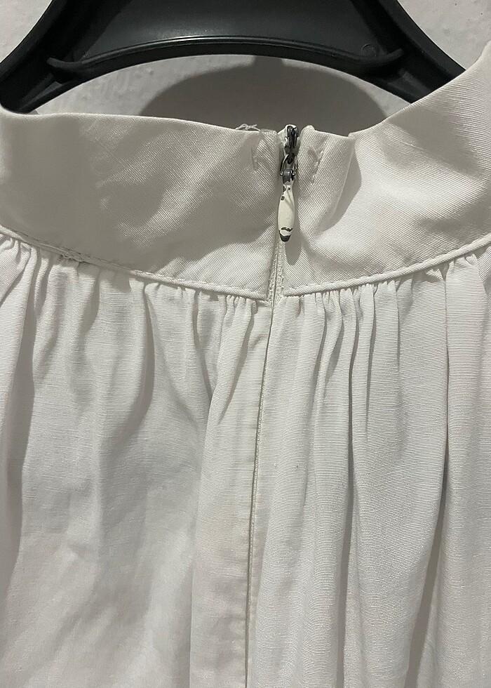 Beyaz Standart Beden Tunik - Görsel 2