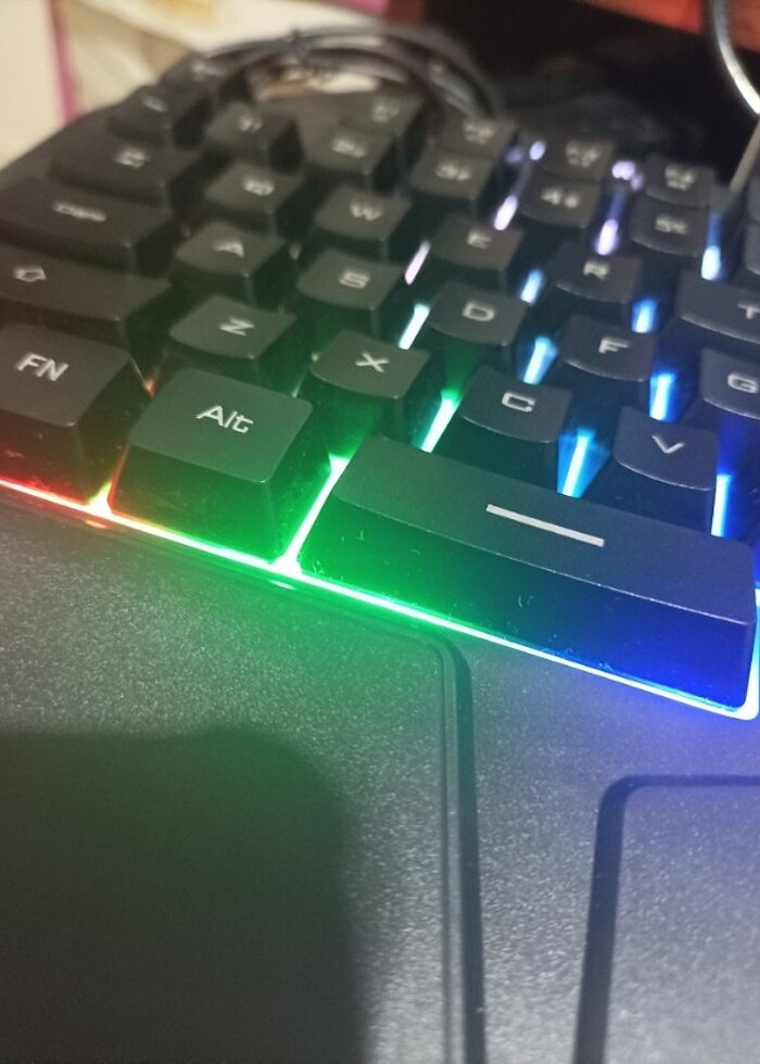 Gaming Klavye - POLOSMART PGM19 Kablolu Mini Gaming Klavye Siyah - Görsel 2