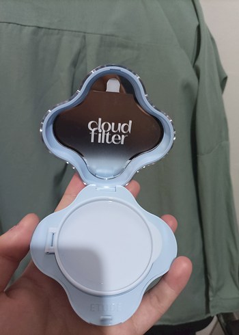 Mavi Cinnamoroll Fondöten ve Sabitleyici Sprey Seti - Görsel 5