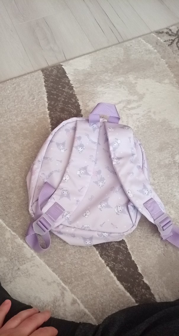 Pastel Mor Çocuk Okul Çantası - Görsel 2