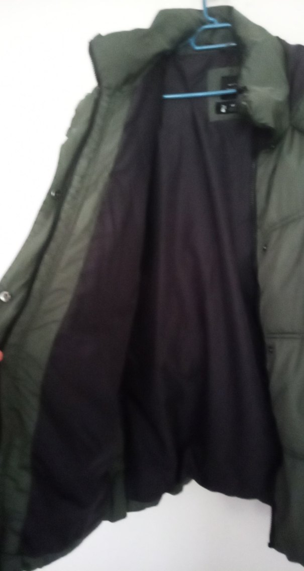 Gri Kemerli Kadın Midi Kışlık Mont - Görsel 2