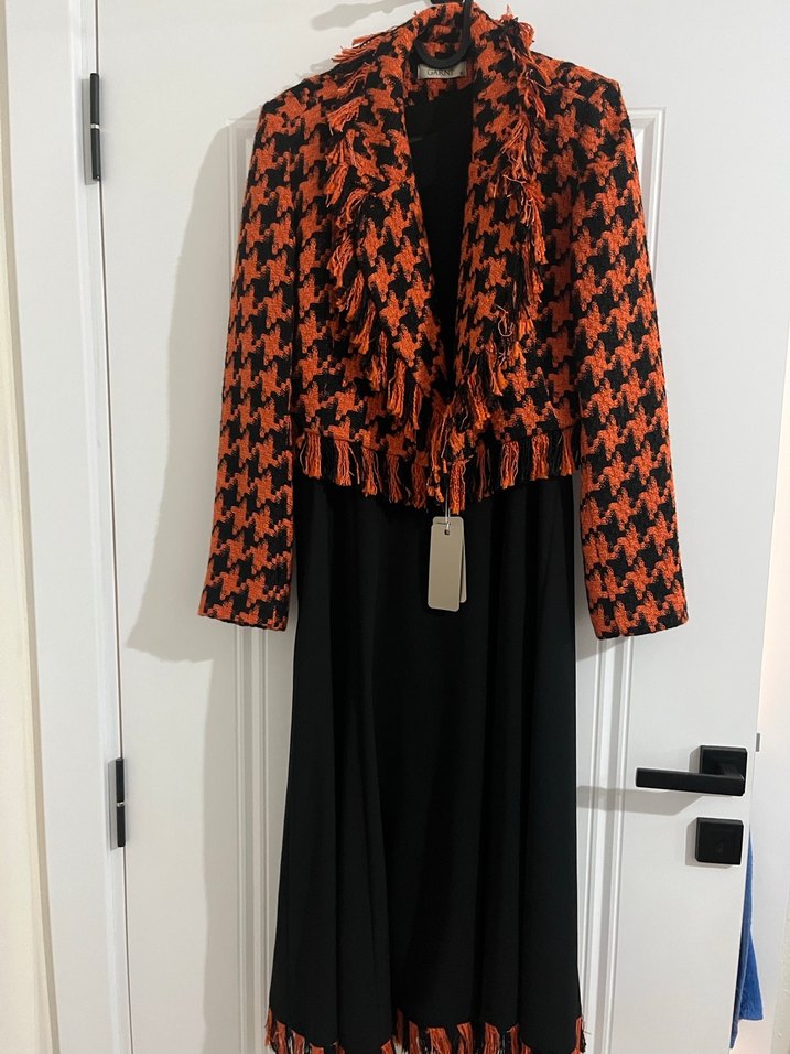 Tüvit crop blazer takım - Görsel 3