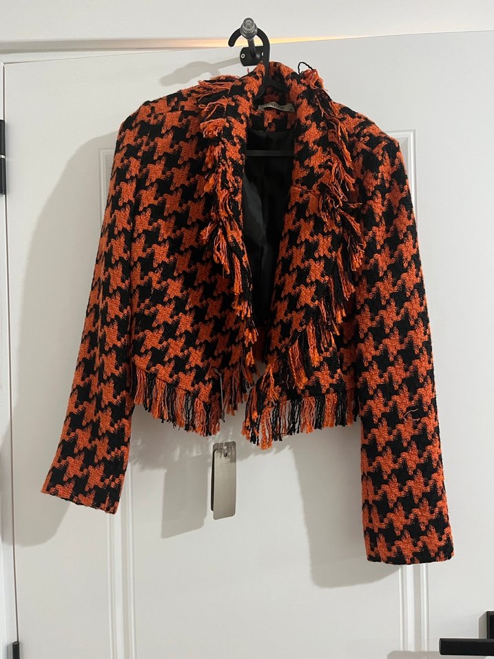 Tüvit crop blazer takım - Görsel 2