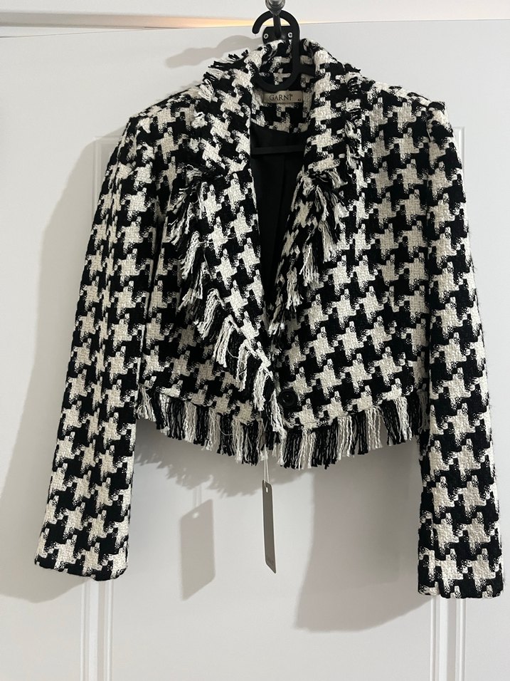 Tüvit crop blazer takım - Görsel 3