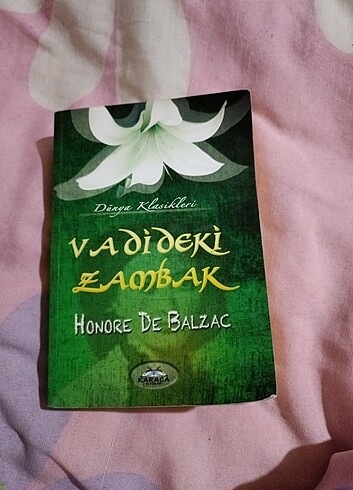 Honore de Balzac Vadideki Zambak