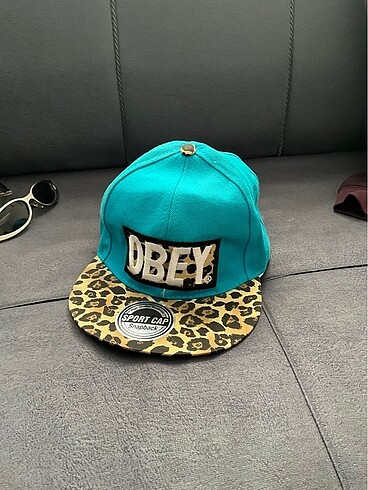 Obey obey leoparlı şapka cap