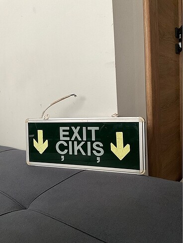 exit tabelası çalışıyor