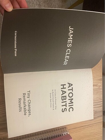 Beden Atomic Habits İngilizce Kitap
