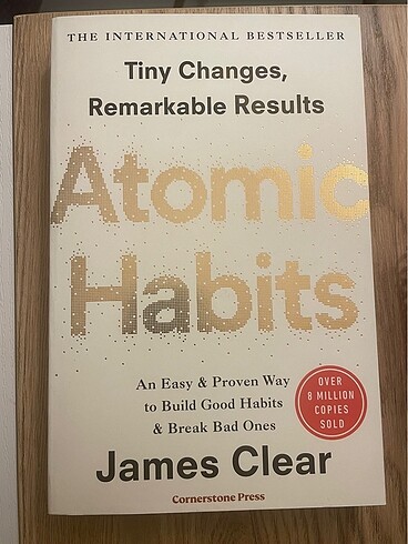 Atomic Habits İngilizce Kitap