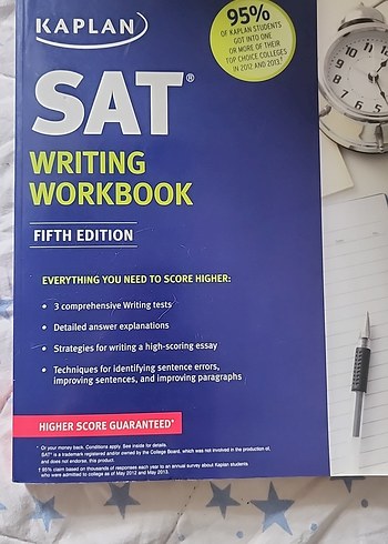 Kaplan SAT Yazma Çalışma Kitabı - Beşinci Baskı