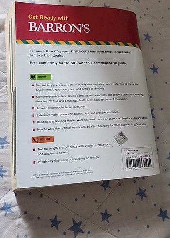 Beden Barron's SAT Premium Study Guide 2020-2021