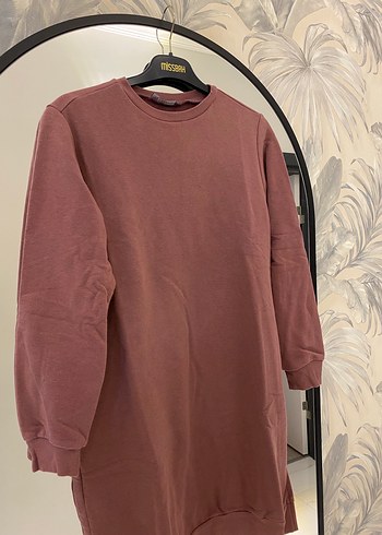 Gül Kurusu Kadın Midi Sweatshirt Tunik