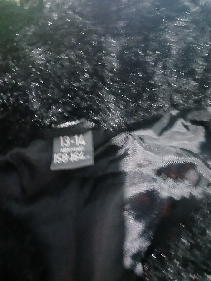 Kürk Detaylı Siyah yelek - Görsel 2