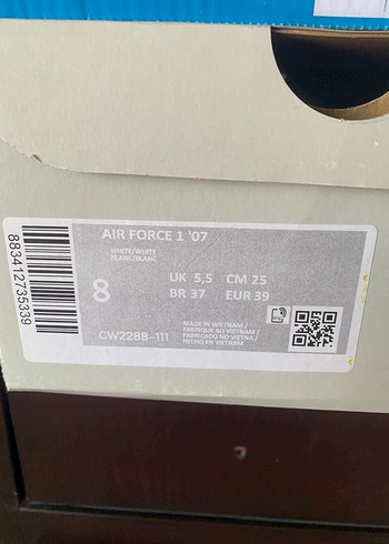Nike Nike Air Force Beyaz Spor Ayakkabı