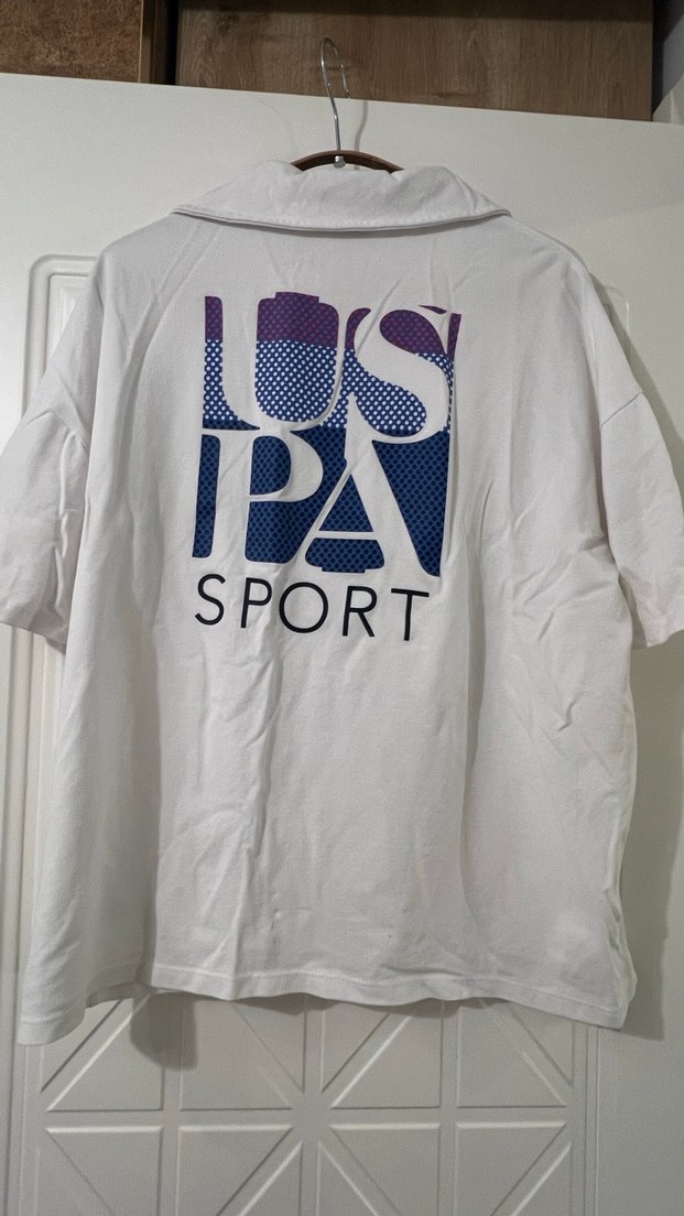 Beyaz Polo  Tişört - Görsel 3