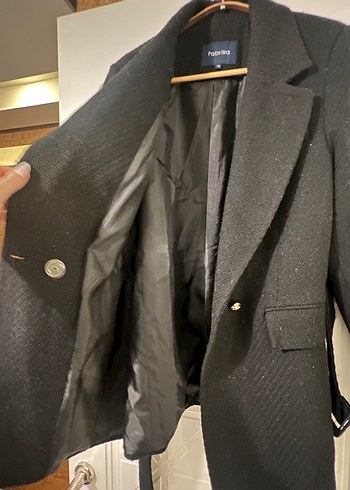 Kemerli Kadın Blazer Kaban - Görsel 4