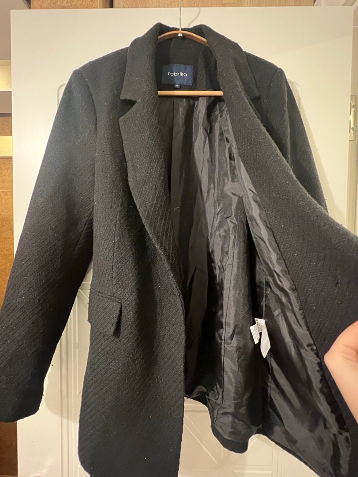 Kemerli  Kadın Blazer Kaban - Görsel 5