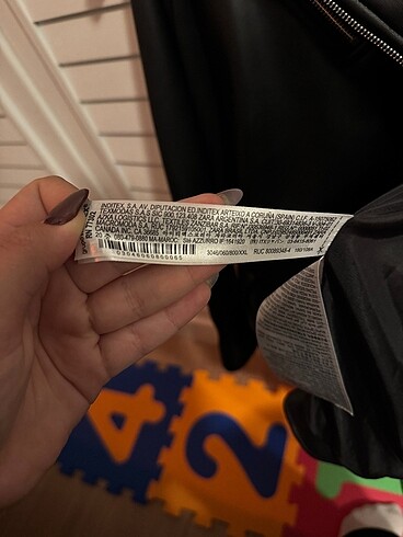 xxl Beden Zara siyah deri ceket