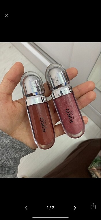 Kiko gloss 17 ve 21
