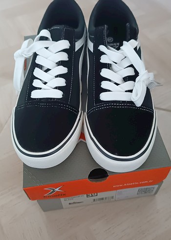 Siyah Bağcıklı Spor Ayakkabı unisex