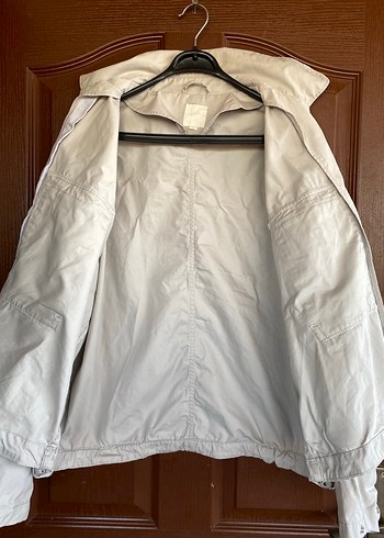 xl Beden ten rengi Renk H&M krem-Bej tonlarında Kadın Ceket, Rahat Kesim