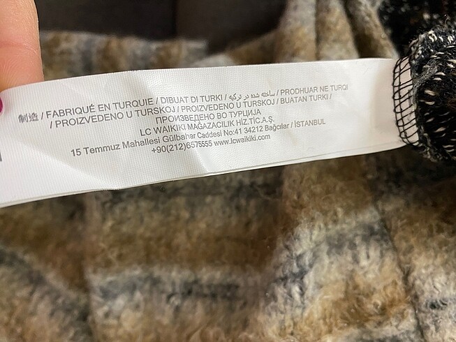 m Beden Lc Waikiki Yüksel bel kışlık pantolon x6