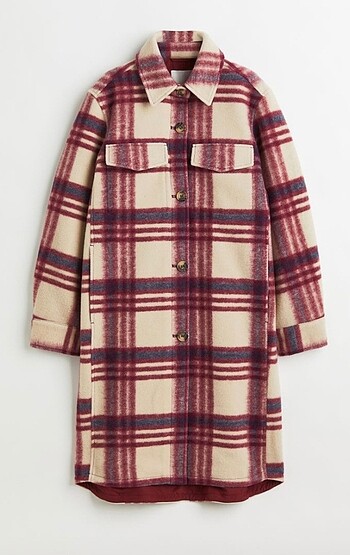 l Beden H&M gömlek ceket/mont