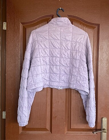 American Vintage Yumuşak dokulu Vintage crop mont