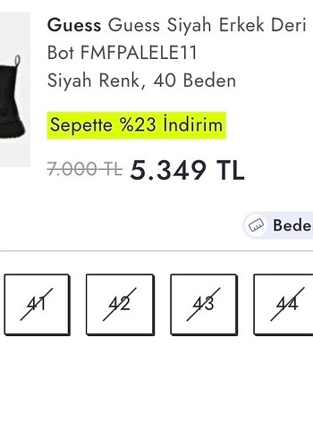 Guess Hakiki Deri Ünisex Postal - - Görsel 3