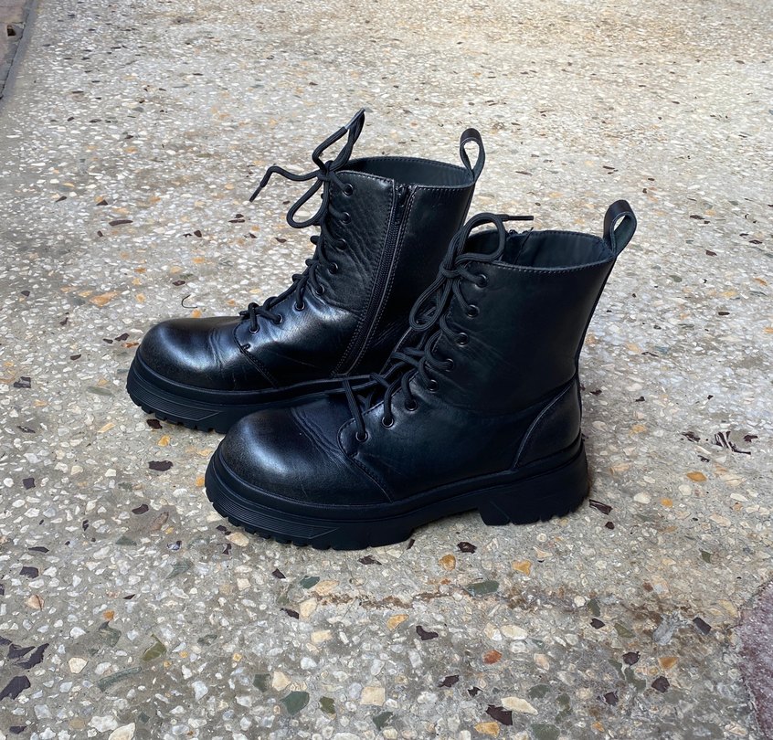 Guess Hakiki Deri Ünisex Postal - - Görsel 2