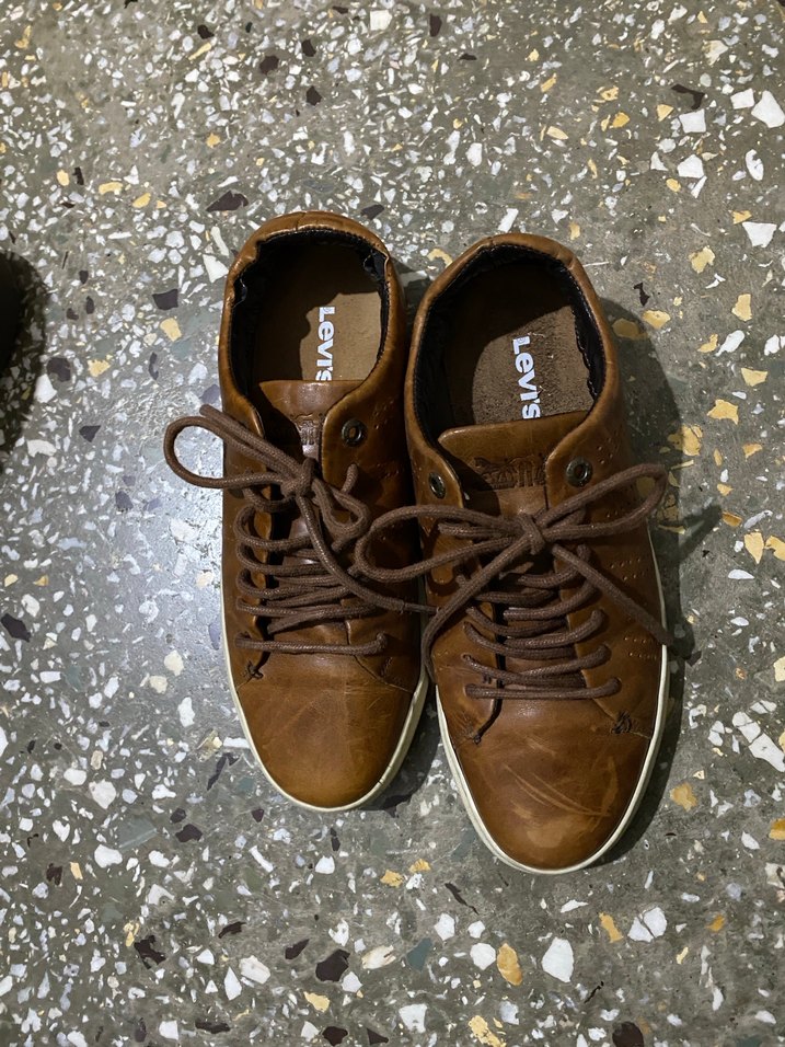 Erkek Kahverengi Parlak Bağcıklı Ayakkabı - Görsel 3