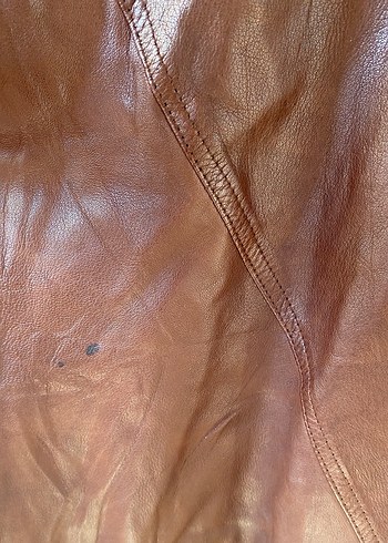 Alman Kalitesi (Munz) Gerçek Deri Uzun Trençkot - Görsel 4