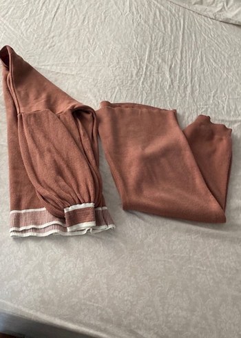 Şooookkk fiyataKahverengi Triko Uzun Kollu Kadın Kazak - Görsel 2