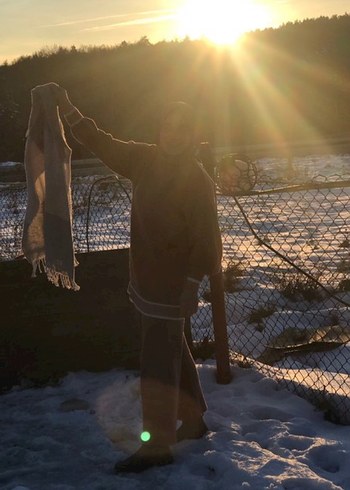 Şooookkk fiyataKahverengi Triko Uzun Kollu Kadın Kazak - Görsel 3