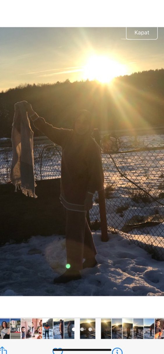 Şooookkk fiyataKahverengi Triko Uzun Kollu Kadın Kazak - Görsel 3