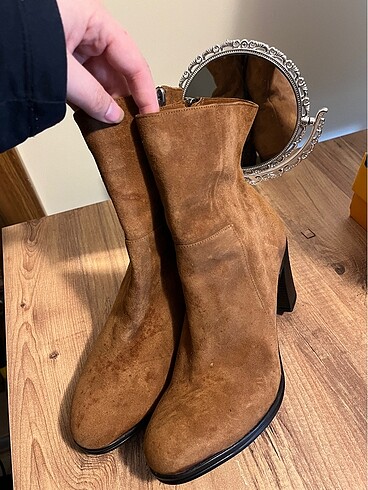 39 Beden camel Renk Pierre Cardin Bot