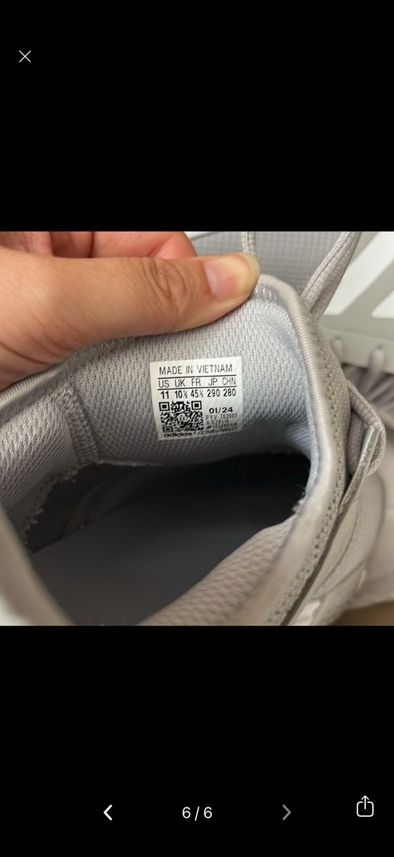 Erkek Gri Adidas Tenis Ayakkabı - Görsel 3