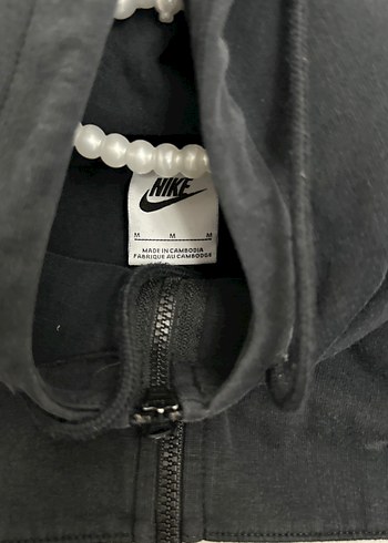 Nike Siyah Fermuarlı Erkek Sweatshirt - Görsel 4