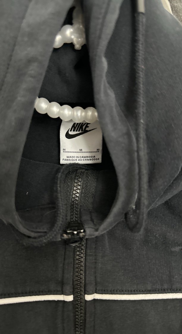 Nike Siyah Fermuarlı Erkek Sweatshirt - Görsel 4