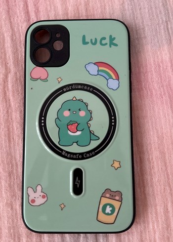 Pastel Yeşil Parlak Pop Kültür Telefon Kılıfı iPhone 11 - Görsel 2