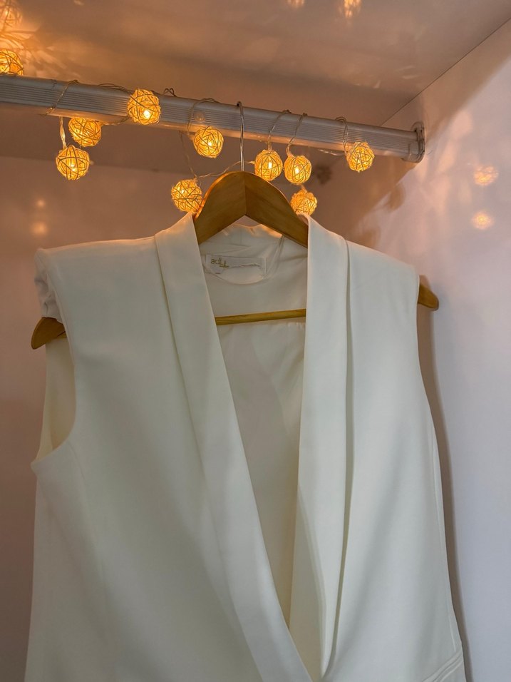 Beyaz  Kadın Yelek - Görsel 2