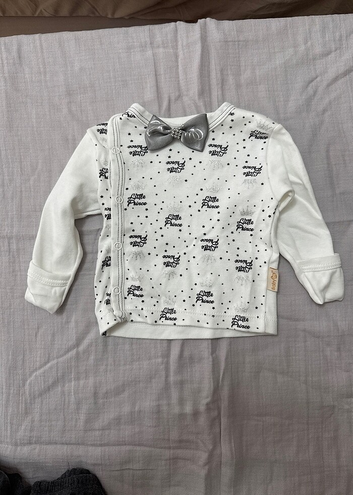 3 parça erkek bebek takım - Görsel 2