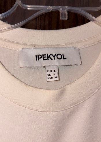 ipekyol Beyaz Oversize Kadın Tişört