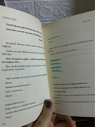  Aşkın sırrı Okuma kitabı